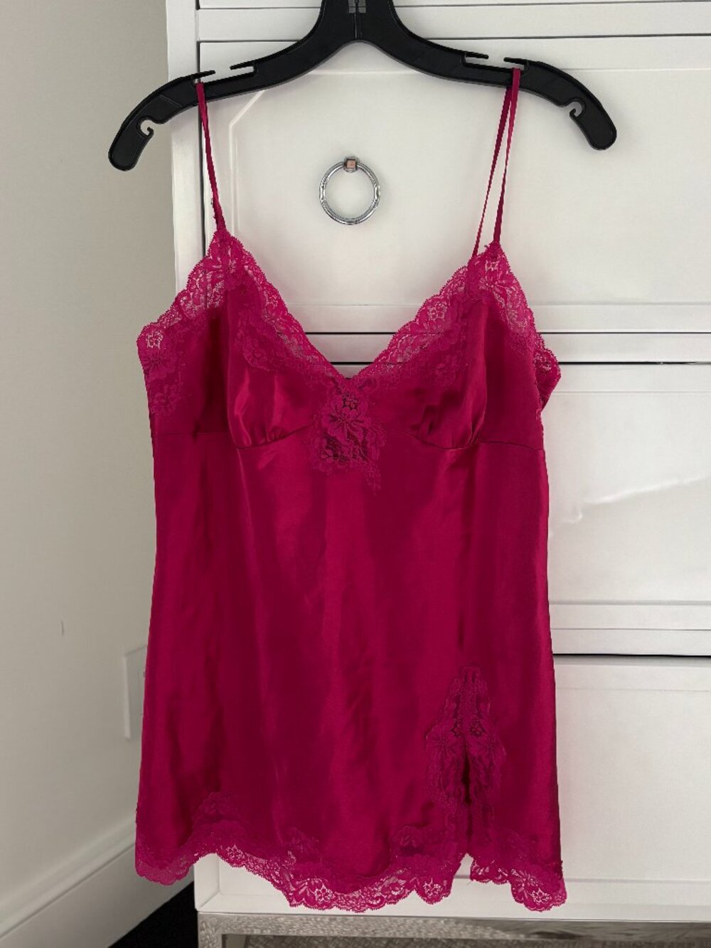 Sexy Lace Silky Dress